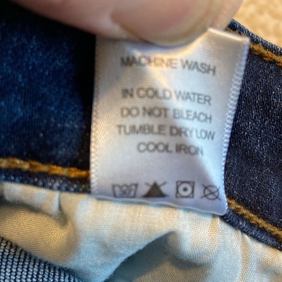 Judy Blue Los Angeles Slim Fit High Rise Dark Wash Jean Size 7/28 x 29” - Picture 7 of 12